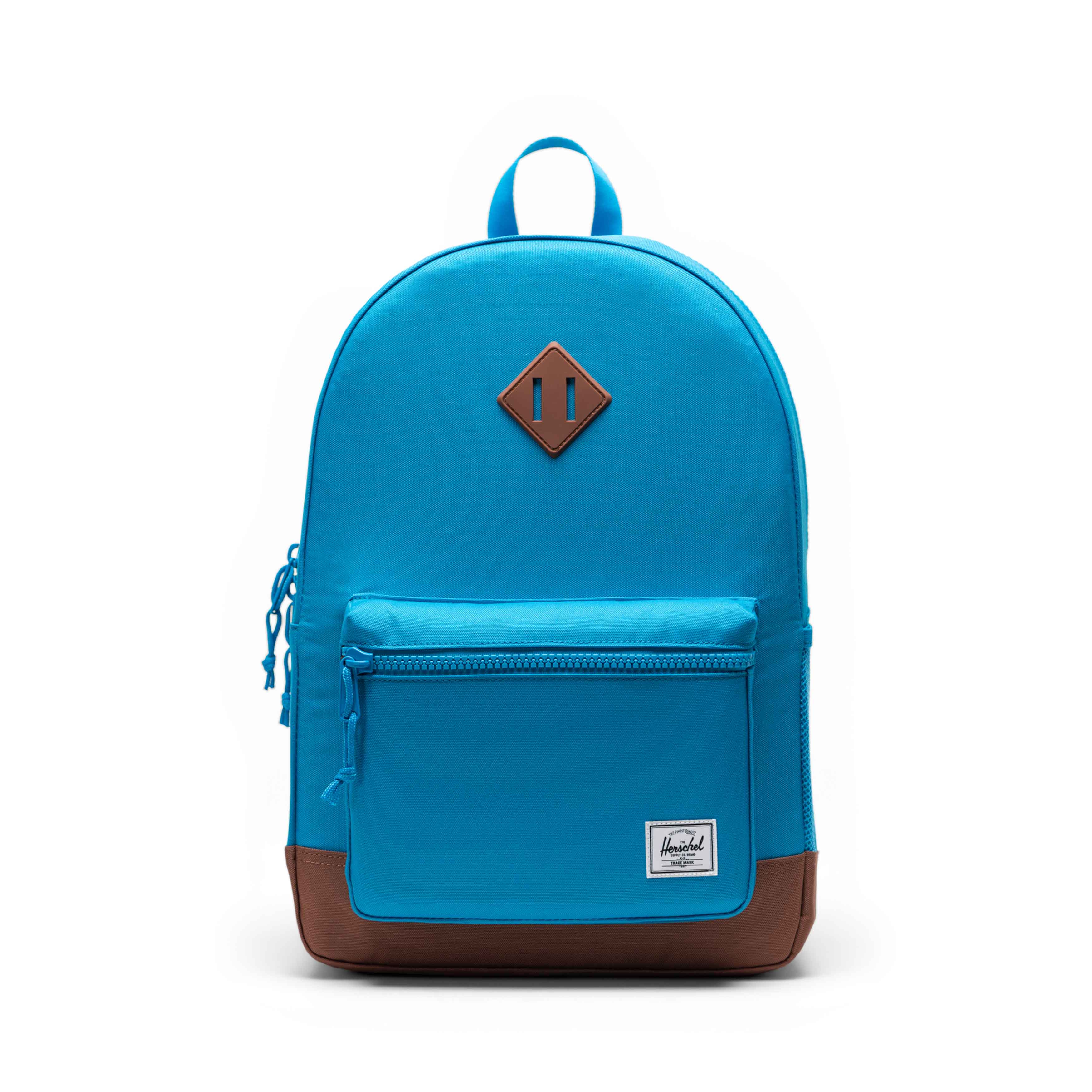 Okyonus Mavisi -Taba Herschel Heritage™ Genç | Su İtici Kumaş Sırt Çantası, 14" Laptop Uyumlu, 26 L